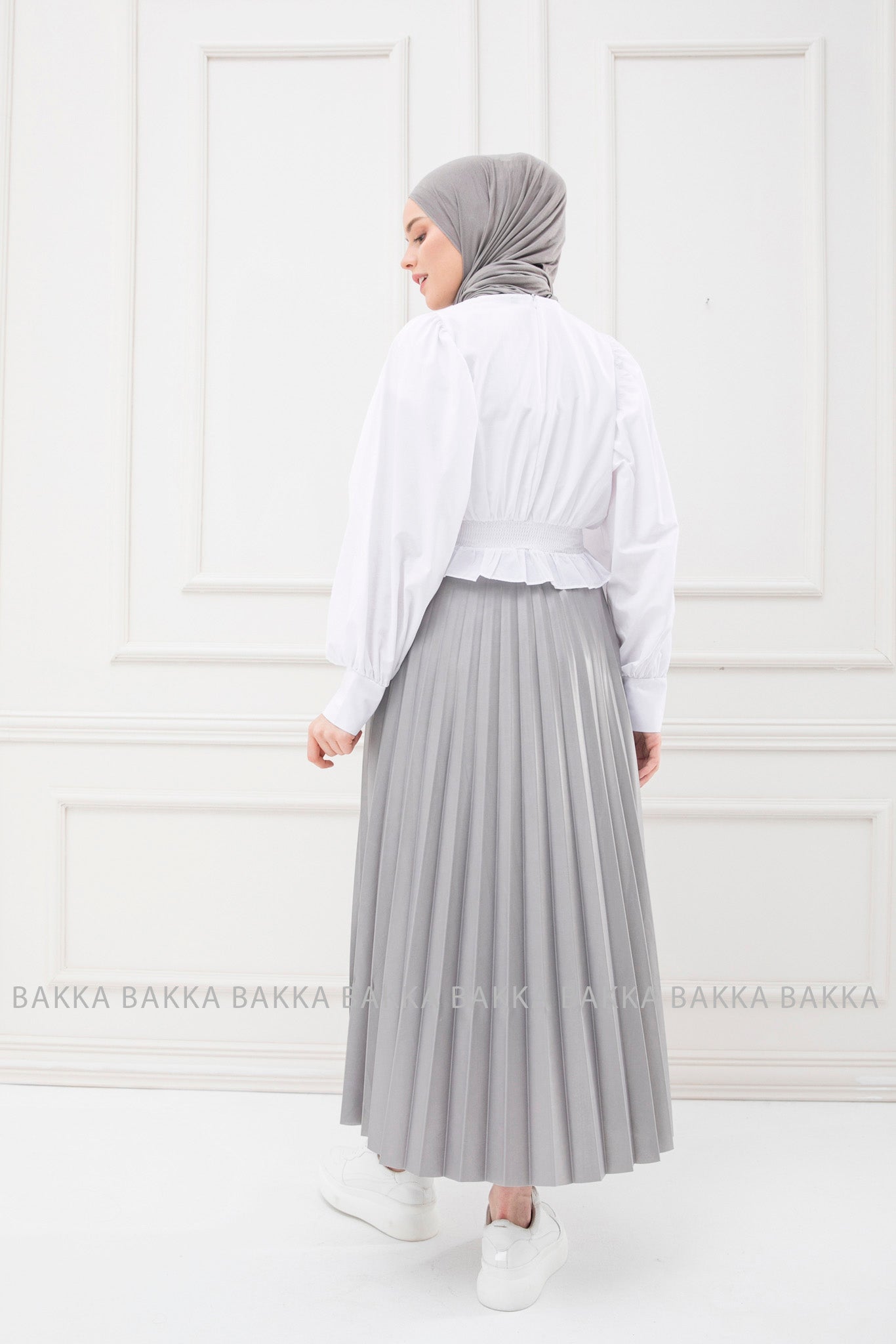 takim- 13349 - White & Gray - bakkaclothing