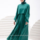 Dress - 4223 - Dark Green - bakkaclothing