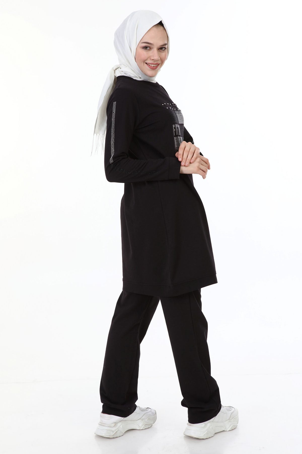 Sport Set -  7031 - Black - bakkaclothing