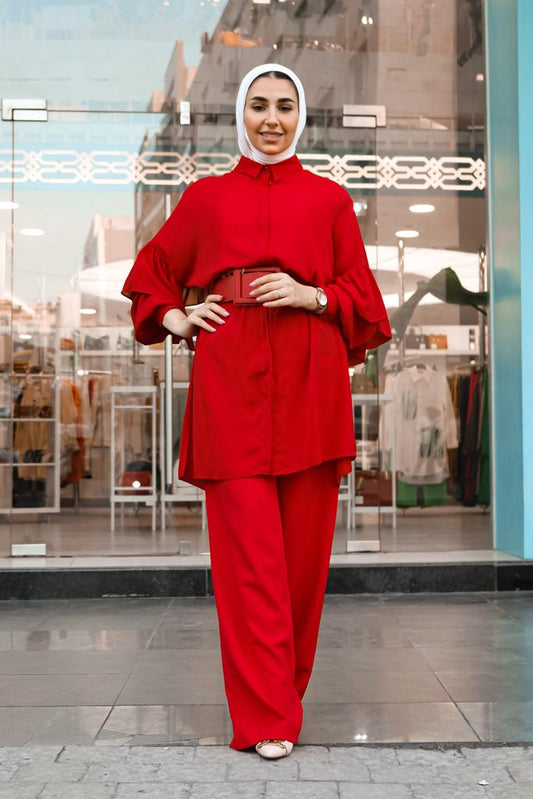 TUNIC - Haneen - Red