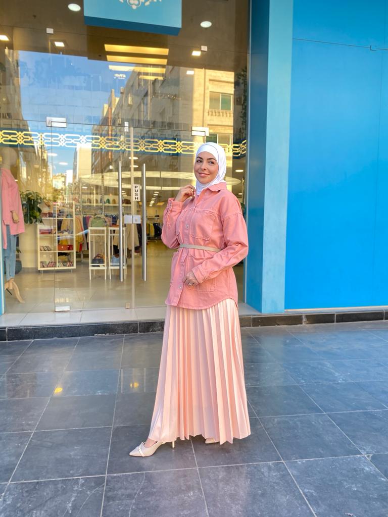 Skirt Duaa - Light pink