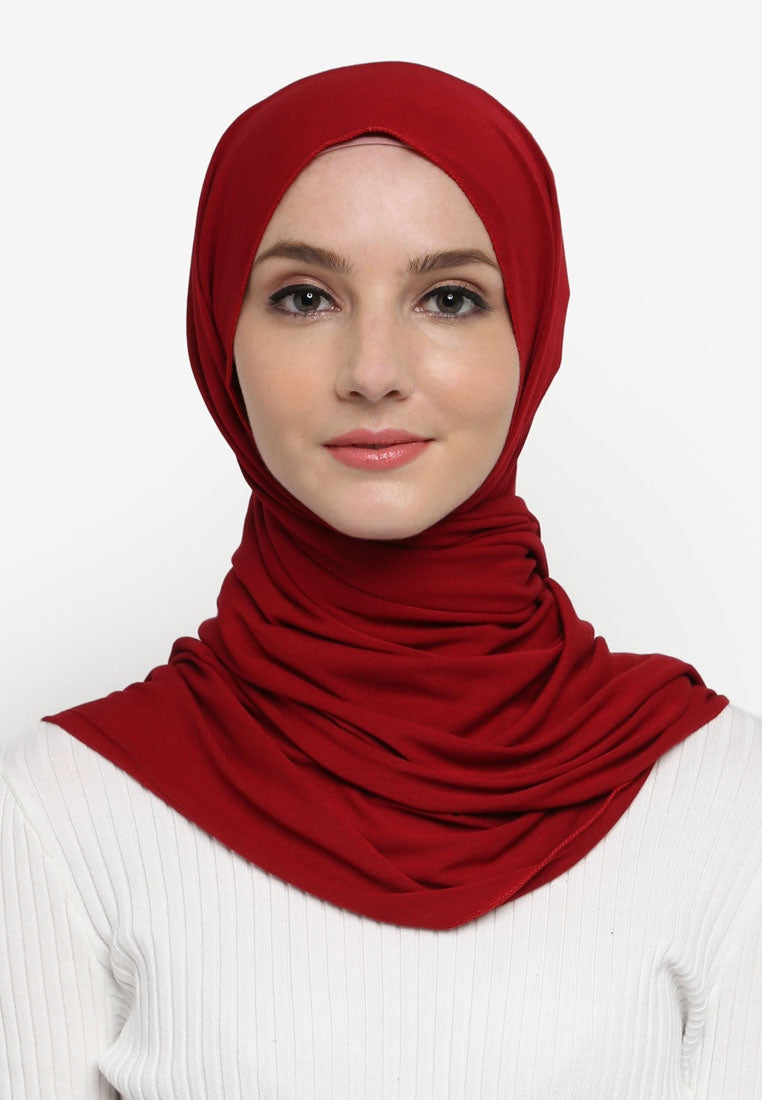 Hijab-403-RED - bakkaclothing