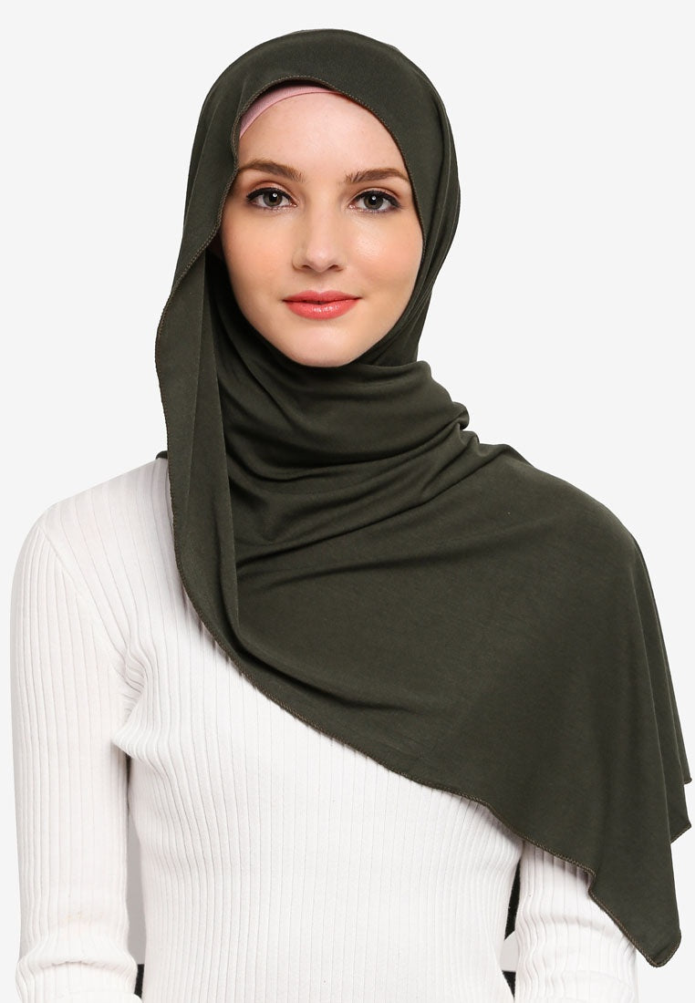 Hijab -404 -OLIVE - bakkaclothing